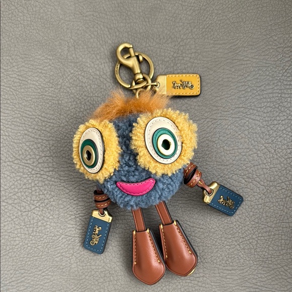**RARE Coach Sparkie Coachie Bag Charm New With Tag - Picture 1 of 5